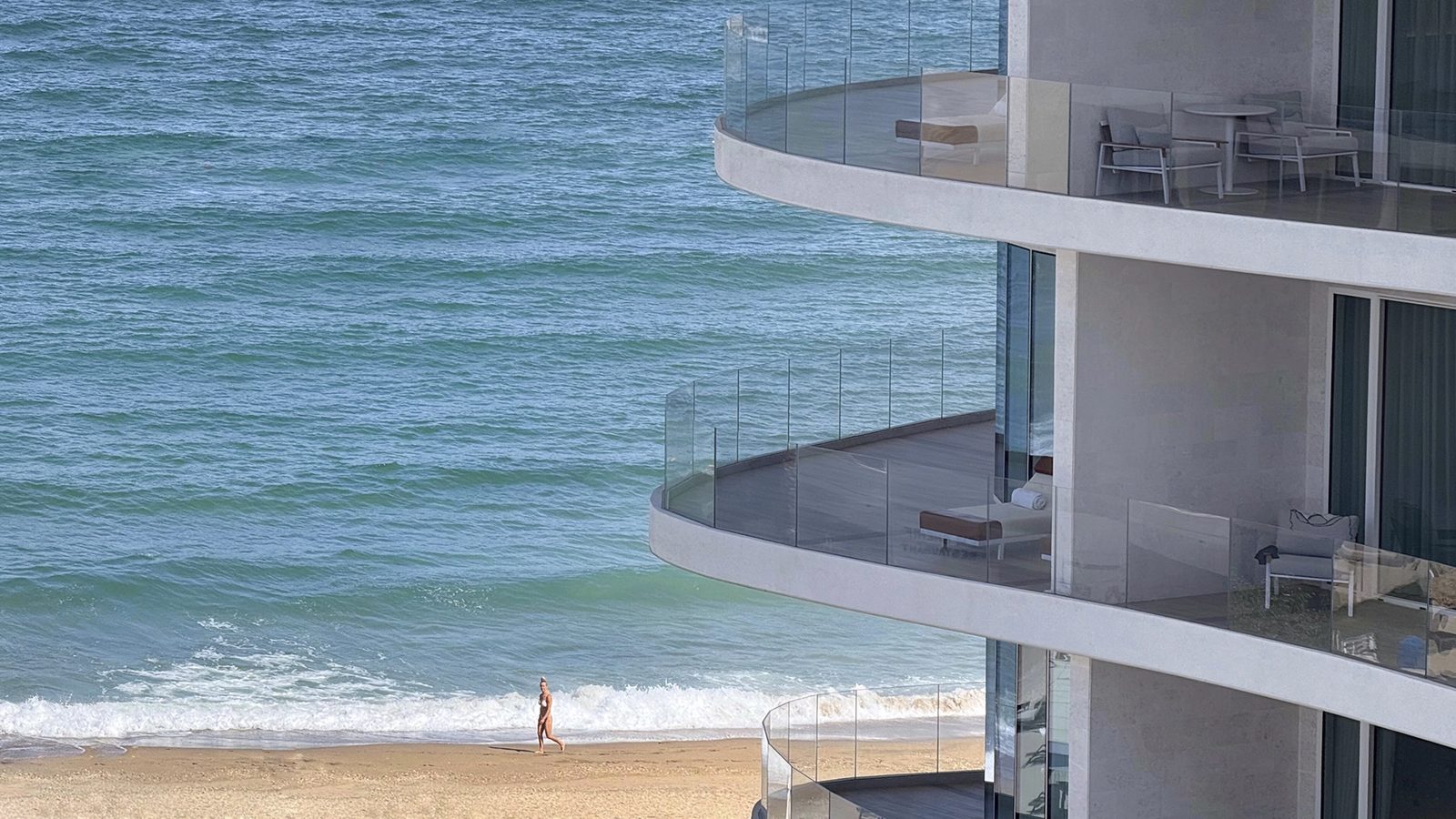 St. Regis Al Mouj Muscat — balconies above the sea
